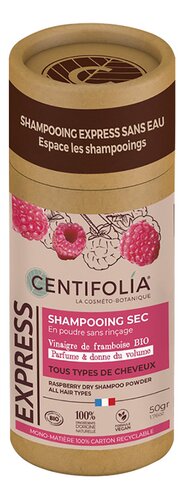 CENTIFOLIA Shampoing sec framboise