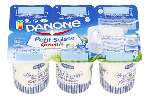 DANONE Petit Suisse Gervais 20%mg