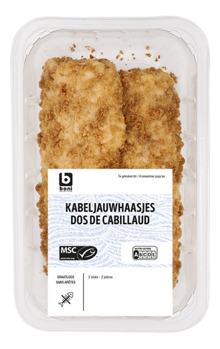 BONI dos cabillaud panés