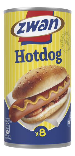 Zwan Hotdogworstjes 8st 550g