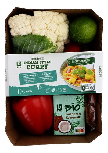 BONI Freshbox Indiase Curry 3-4p