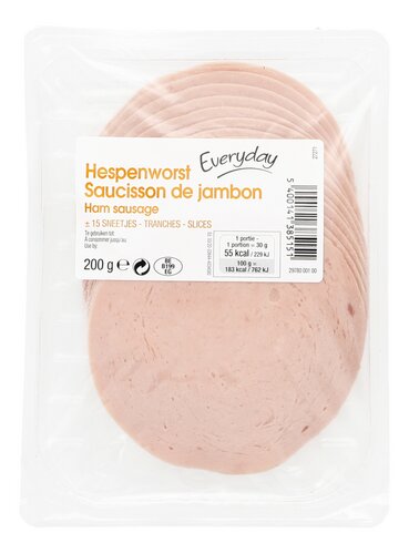 EVERYDAY hespenworst sneetjes