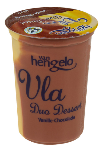 VAN HENGELO duo dessert choc/vanil