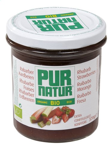 PUR NATUR confi.rhubarbe/frais.Bio