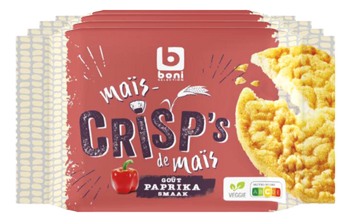 BONI Crisp's galette maïs paprika