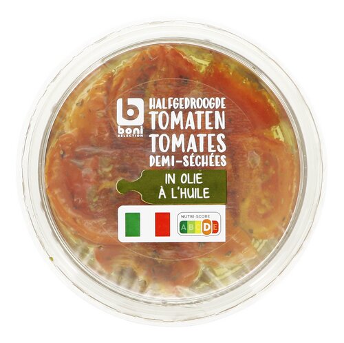 BONI tomates demi-séchées marinées