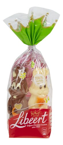 LIBEERT duo konijn melk&wit multic.