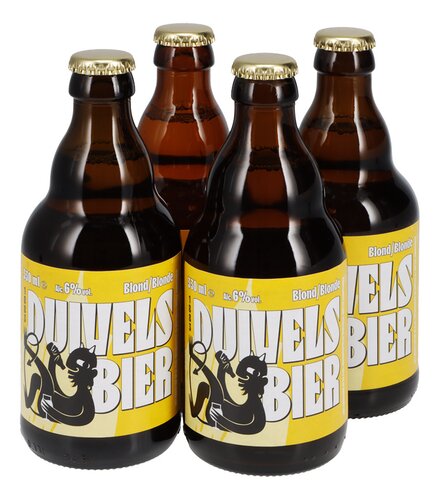 Duivelsbier Blond 6% 4x33cl