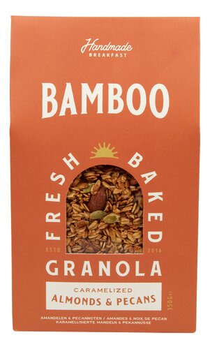 BAMBOO granola Caramel Almond&Pecan