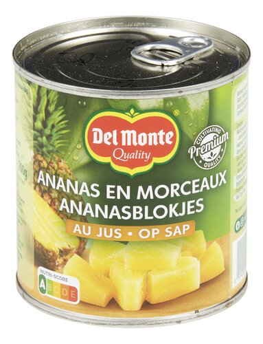 DEL MONTE ananas stukjes op sap bestellen | Colruyt