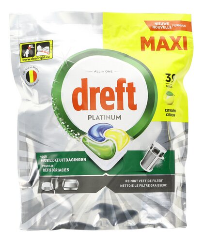 DREFT vaatwas tabs plat.citroen