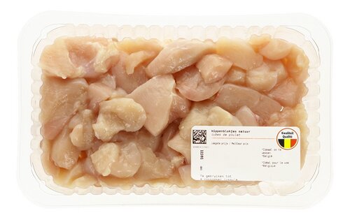 Kippenblokjes 500g