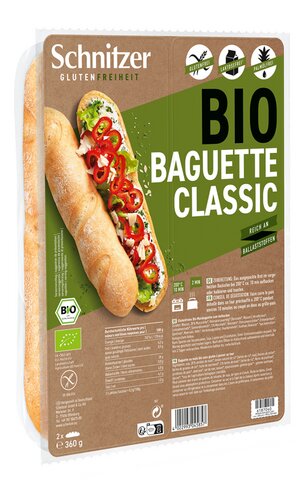 SCHNITZER baguette bio 2x180g