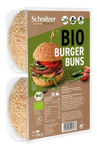 SCHNITZER Hamburger Bun GV Bio