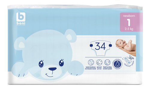 BONI luiers Newborn 1 2-5kg
