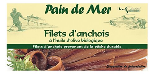 PAN DO MAR Ansjovisfil.i.bio olijfol