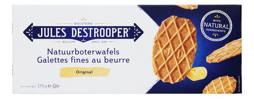 JULES DESTROOPER natuurboterwafels