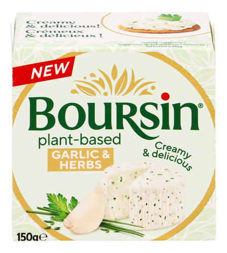 BOURSIN Végétal Ail et fines herbes