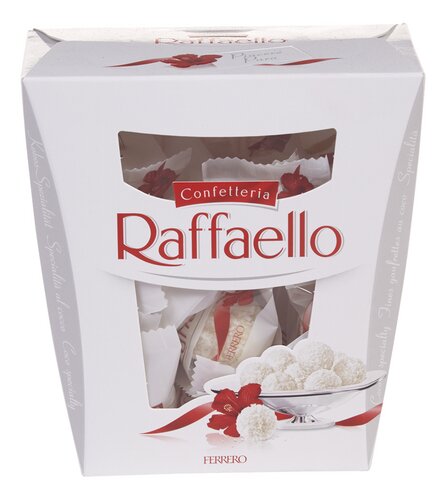 chocolat raffaello (boîte - Importation May de la france
