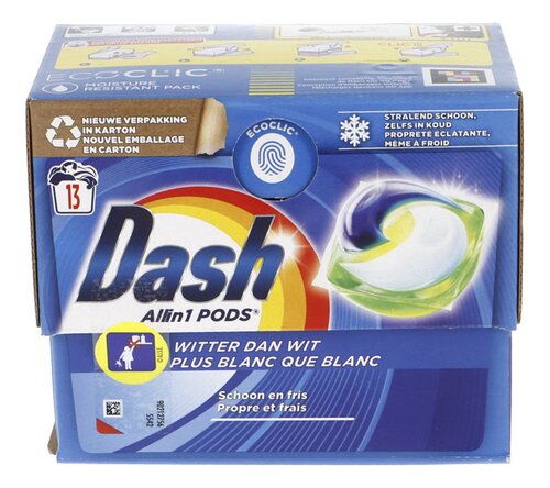 DASH Allin1 Pods Lessive en capsules - 33 lavages
