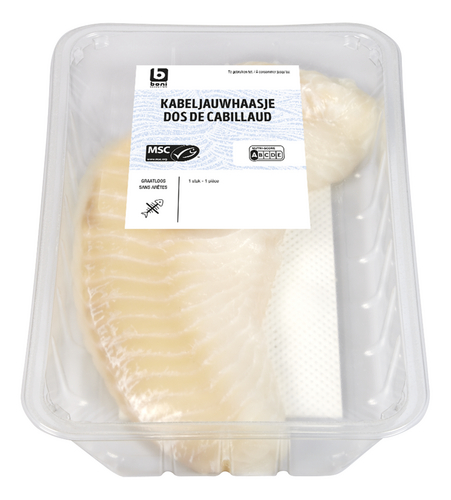 BONI dos de cabillaud