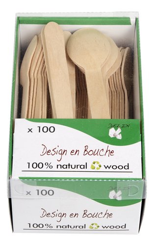  Cuillère en bois 16cm
