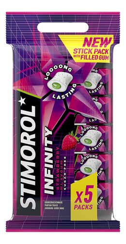 STIMOROL Infinity Aardbei 8st