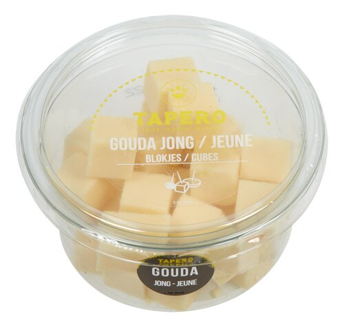TAPERO gouda jeune cubes