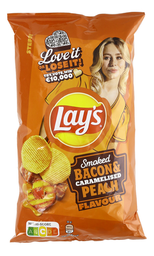 LAY'S MAX Smoke.Bacon Caramel.Peach