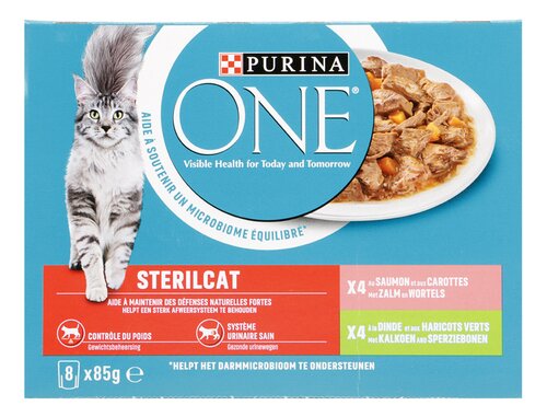 PURINA ONE sterilcat kat zalm