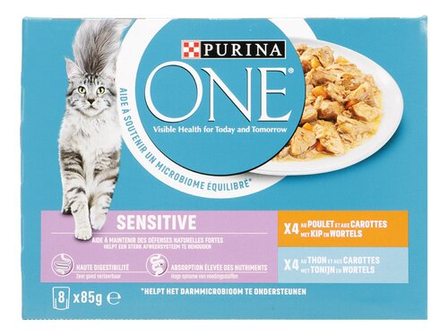 PURINA ONE sensitive kattenvoeding