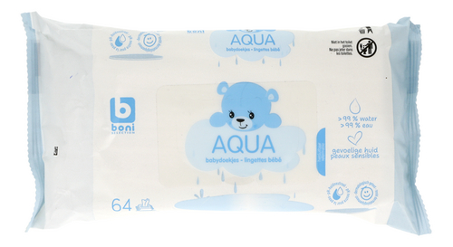 BONI lingettes humide bébé aqua