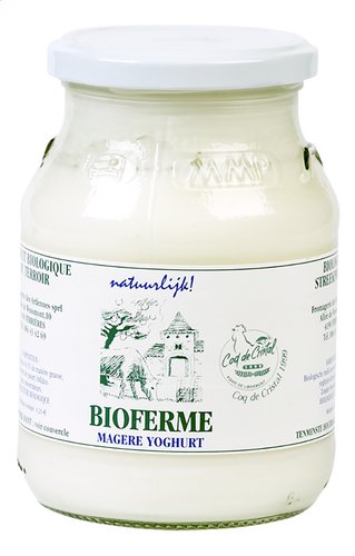 BIOFERME yaourt maigre nat. (verre)