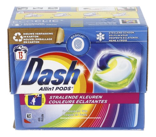 DASH pods couleurs éclatantes