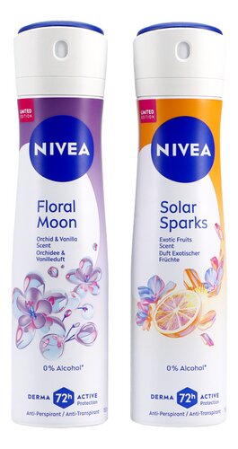 Nivea deo Solar Sparks/Floral Moon