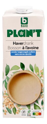 BONI PLAN'T haverdrink z.toeg.suikers