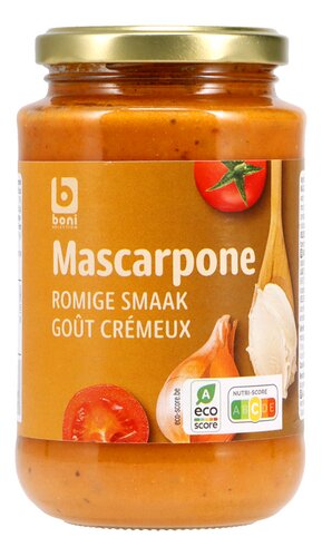 BONI pastasaus tomaat mascarpone