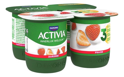 ACTIVIA yoghurt aardbei