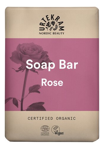 URTEKRAM zeepstaaf roos 100g