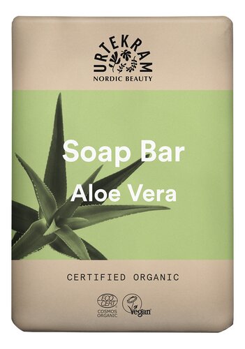 URTEKRAM zeepstaaf aloë vera 100g