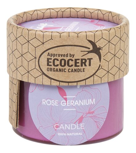 MAGE bougie parfumé rose géranium
