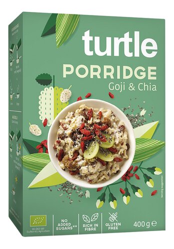 TURTLE GV porridge goji et chia BIO