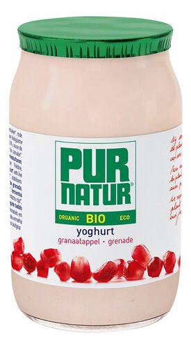 PUR NATUR yoghurt granaatappel Bio
