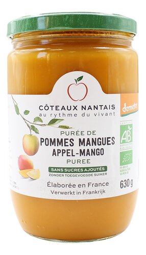 COTEAUX NANTAIS purée pom. man. bio