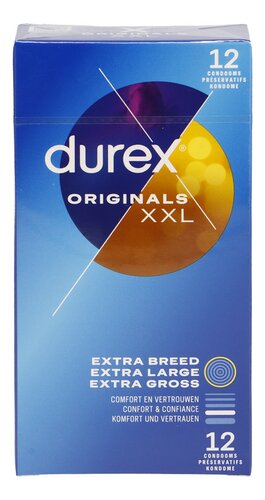 DUREX Originals XXL préservatifs