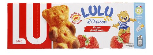 LU LULU Ourson Fraise
