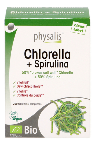 PHYSALIS Chlorella+Spirulina