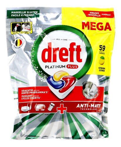 DREFT vaatwastablet.platinum+ citr.