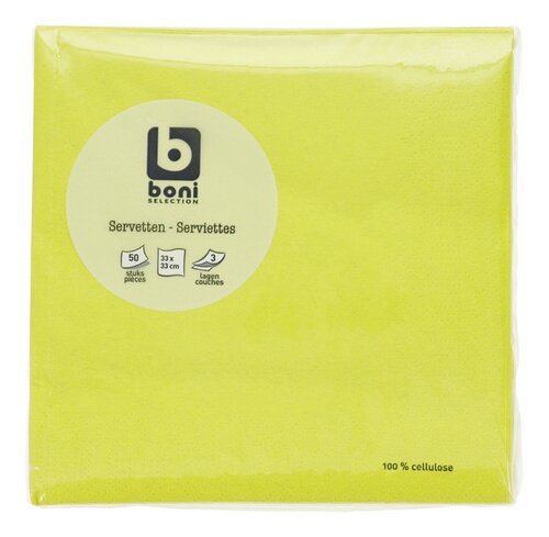 BONI Serviette Kiwi 33cm