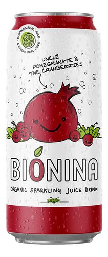 BIONINA Grenade-canneberge Bio can